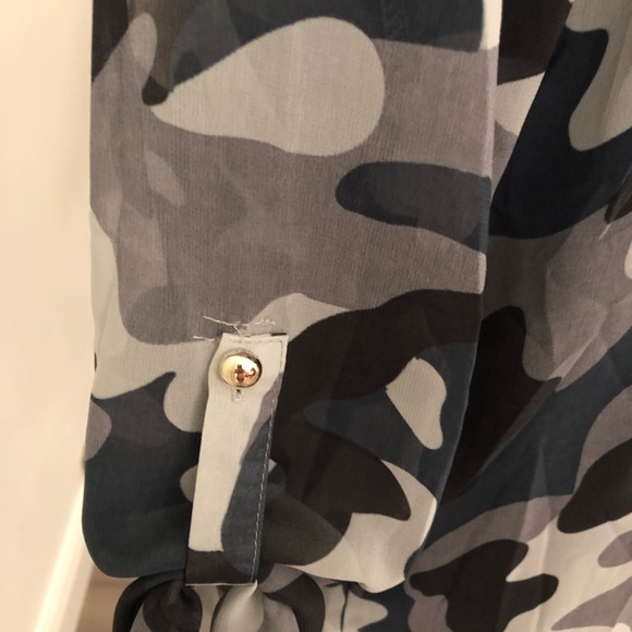 Sheer camouflage tunic - Picture 3 of 8